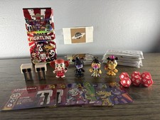 Paquete FNAF Funko Fightline Perfecto Estado (7 Figuras, Todas las Características)