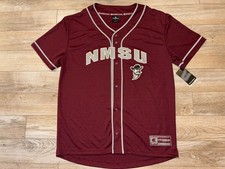 New Mexico State university Aggies Baseball Colosseum Jersey Mens Large L NEW