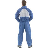 Image of 3M 4530 FSR Coverall Blue/White Large 4530L