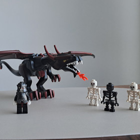 LEGO 7094 King's Castle Siege - 100% COMPLETE - Manual - No BOX - NO BASE