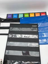 Lot Of 4 Classroom Pocket Chart Organizers Tabletop Or Hanging Teacher Supply