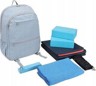 Yoga-Set EKE mit Yogamatte, Rucksack, Blöcken & Gurt