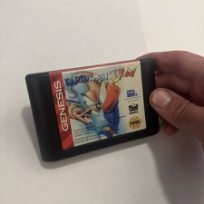 Earthworm Jim (Sega Genesis, 1994) Authentic Vintage Game Amazing Label!!!