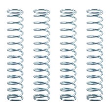 9712 Compression Spring, Nickel-Plated Finish,Spring Steel Construction, 0.051 i