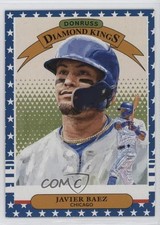 2019 Panini Donruss Diamond Kings Independence Day Javier Baez #22 13d6