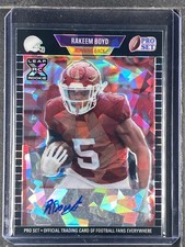 Boyd, Rakeem - 2021 Leaf Pro Set - Autograph - 8/20