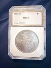 MS63 1880-O MORGAN Silver Dollar BLAST WHITE Undergrade PL  MS 63 NO RESERVE !!