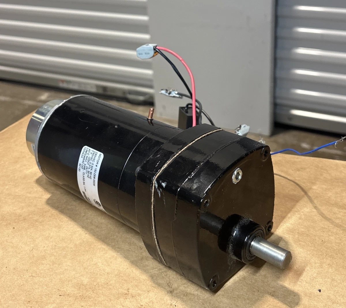 Bison Ametek 016-175-3362 AC GearMotor ( Read Description) photo 6