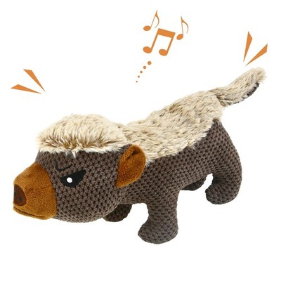 IOKHEIRA Dog Plush Toys for Aggressive Chewers, Indestructible Dog Squeaky