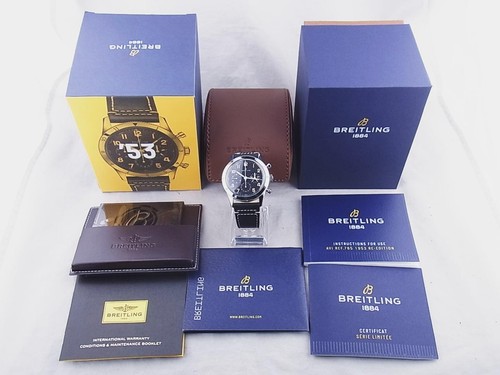 Breitling AVI REF.765 1953 Re-Edition AB0920131B1X1 Manual Win...