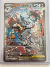 Mega Lucario ex 179/132 Me01: Mega Evolution Holo