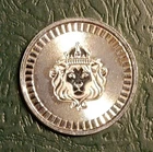 1/2 (0.5) Troy oz .999 Fine Silver Lion Round  by Scottsdale Mint