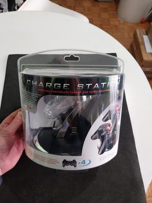 2 Position Lade-Station Pelican Für Sony PlayStation 3 PS3 Neu, Schwarz