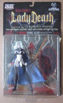 LADY DEATH  Action Figur Serie I, 1997  (Moore Action Collectibles)