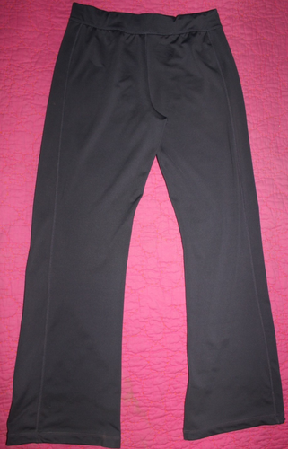 Pantalon De Sport Actif POOF - Imprimé Cœurs Et Fleurs Gris - Taille M Femme - Neuf Sans Étiquettes
