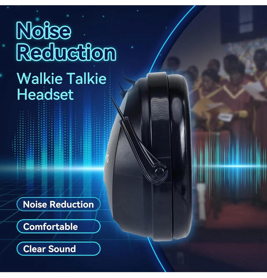 Two Way Radio Headset - See Description For Compatibility - Image 3 of 4