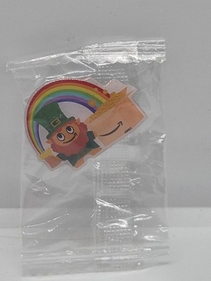 Amazon Peccy Pin Pinback St Patricks Day Rainbow Fun Sammlerstück ABQ1 Exclusive