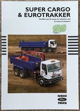 IVECO FORD Commercial Sales Brochure 1999 #BR31B/99 SUPER CARGO  Euro Trakker