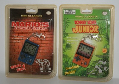 NINTENDO MINI CLASSICS _ MARIO'S CEMENT FACTORY + DONKEY KONG JR NEU NEW SEALED