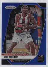 2024 Panini Prizm Turkish Airlines EuroLeague Blue /199 Joel Bolomboy #42 14mf