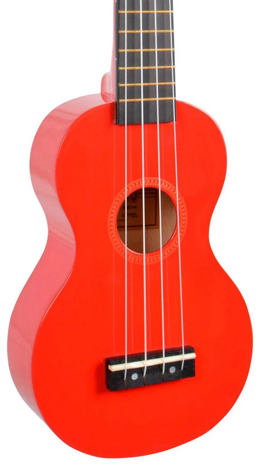 Ukelele soprano Mahalo Rainbow Series MR1 rojo Foto 3 de 4