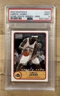 2003-04 Bazooka LeBron James Home White Jersey Rookie Card Mini RC #223 PSA 9