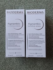 2pk. Bioderma Pigmentbio Sensitive Areas targeted illuminating care cream...