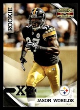 Jason Worilds 2010 Panini Gridiron Gear Silver X's #/250 #197 PSteelers ESE