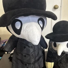 Sleepyville Critters Plague Doctor 3D Plush Backpack New With Tag