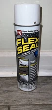 NEW Flex Seal FSWHTR20 Spray Rubber Sealant Coating 14-oz  WHITE WATER RESISTANT