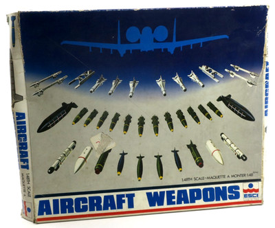 ESCI 1/48 Aircraft Weapons Model Kit #4015