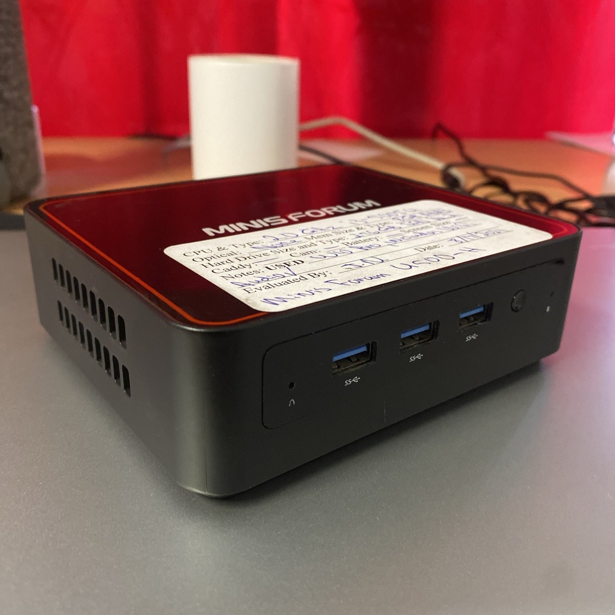 ⭕️ Minisforum U500-H超小型PC Minisforum U500-H Mini PC | Intel Core i3-5005U 2.0GHz | 8GB RAM
