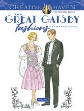 Creative Haven Great Gatsby Fashions Coloring Book - 9780486845494