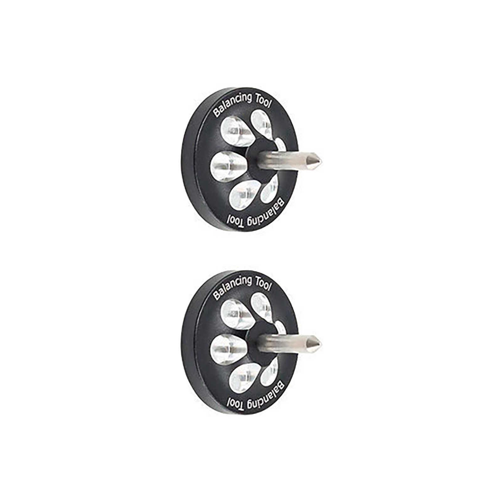 2* Black Accessories Chassis Balancing Tool For 1/10 RC Car Flat Racing Car thumbnail 5