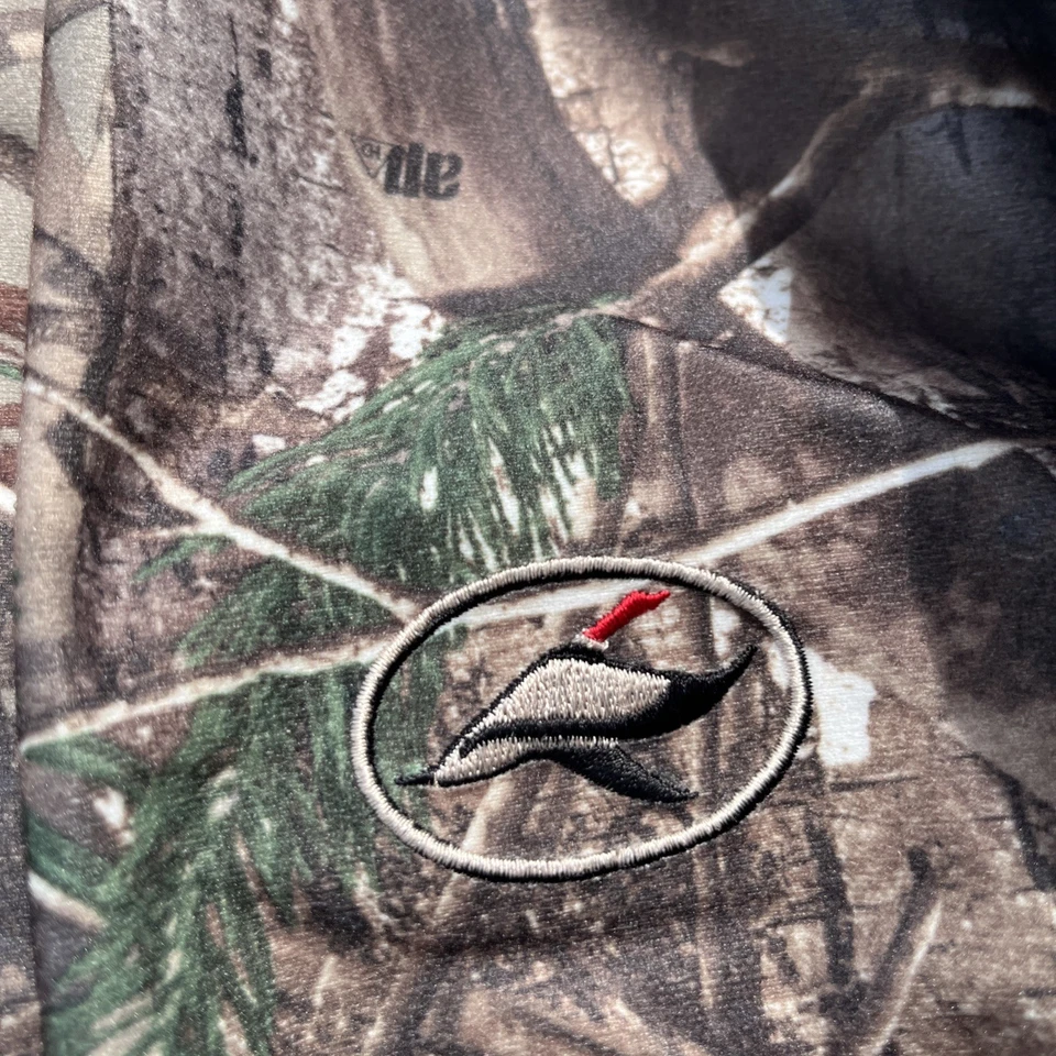 Mens Red Head Mountain Stalker Bone Dry Waterproof Camo Realtree Jacket Medium - Image 4 of 4