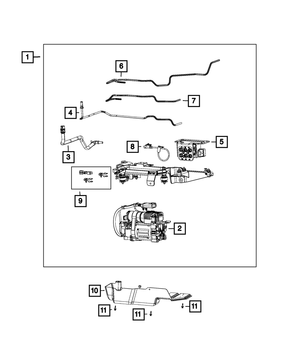 Genuine Mopar Bracket 68531355AA