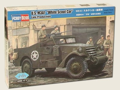U.S. M3A1 White Scout Car / 1:35 - Hobby Boss - 82452