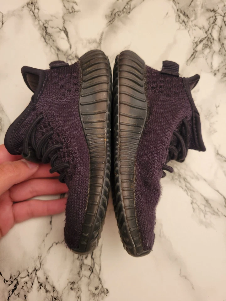 Adidas Yeezy Boost 350 V2 Onyx Infant 8K Black Kids SPLY-350 Kanye FZ6049 Swag - Image 2 of 4