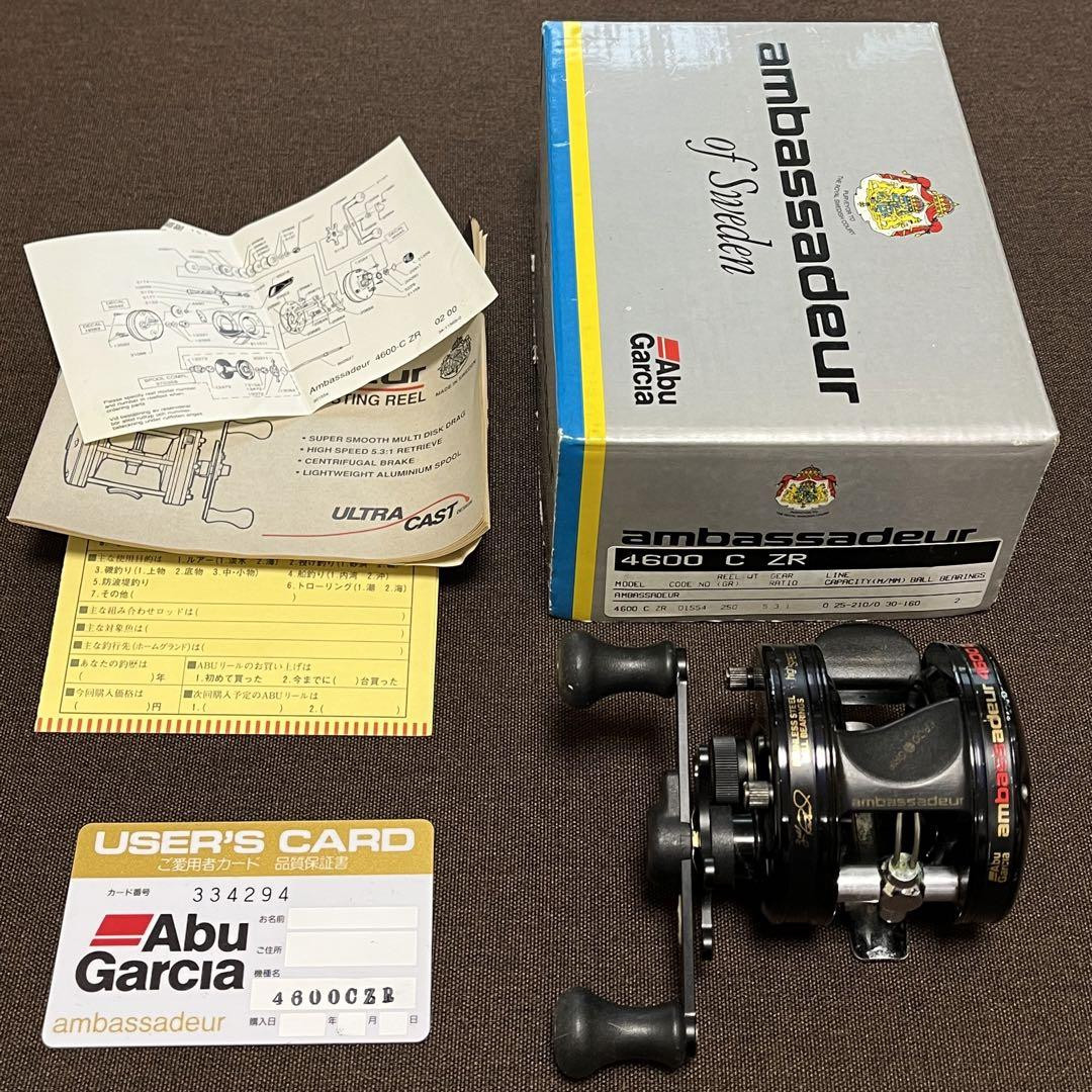 ABU ambassadeur 4600c ZELL ROWLAND④ Abu Garcia Ambassador 4600C ZR Zell Roland Model Baitcasting