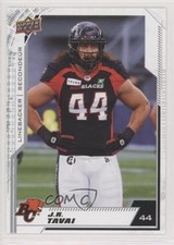 2020 Upper Deck CFL Blank Back JR Tavai #74 l5j