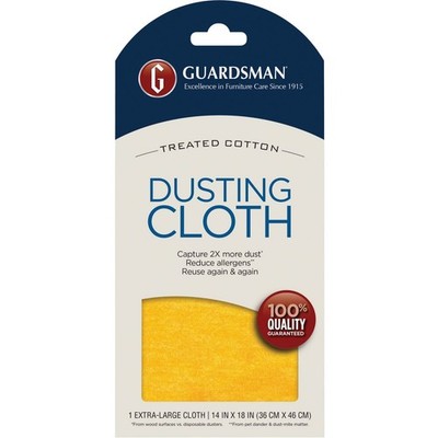 Guardsman 14 In. x 18 In. One-Wipe Dust Cloth 462100 Pack of 12 One Size,Regular
