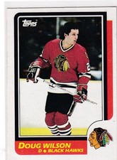 86/87 TOPPS DOUG WILSON CARD #106 NM-MINT