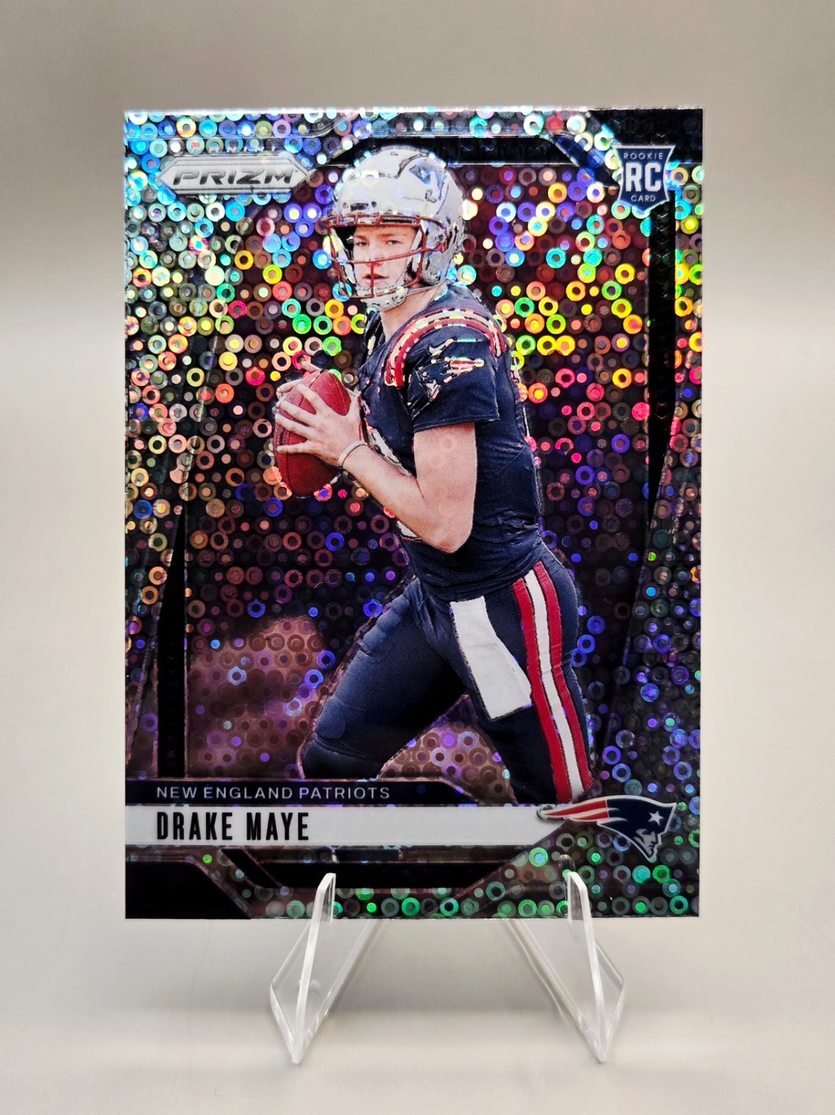 DRAKE MAYE 2024 Panini Prizm No Huddle #329 ROOKIE