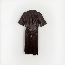 T Tahari A Line Dress Size 8 / Color Espresso Bean