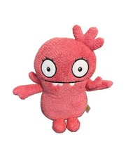 2019 Ugly Dolls Moxy 9" Pink Stuffed Monster Plush Toy Hasbro Bean Bottom