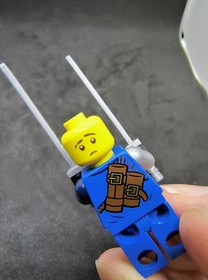 LEGO Ninjago Jay Honor Robe minifigure Day of the Departed with Headwrap 70595