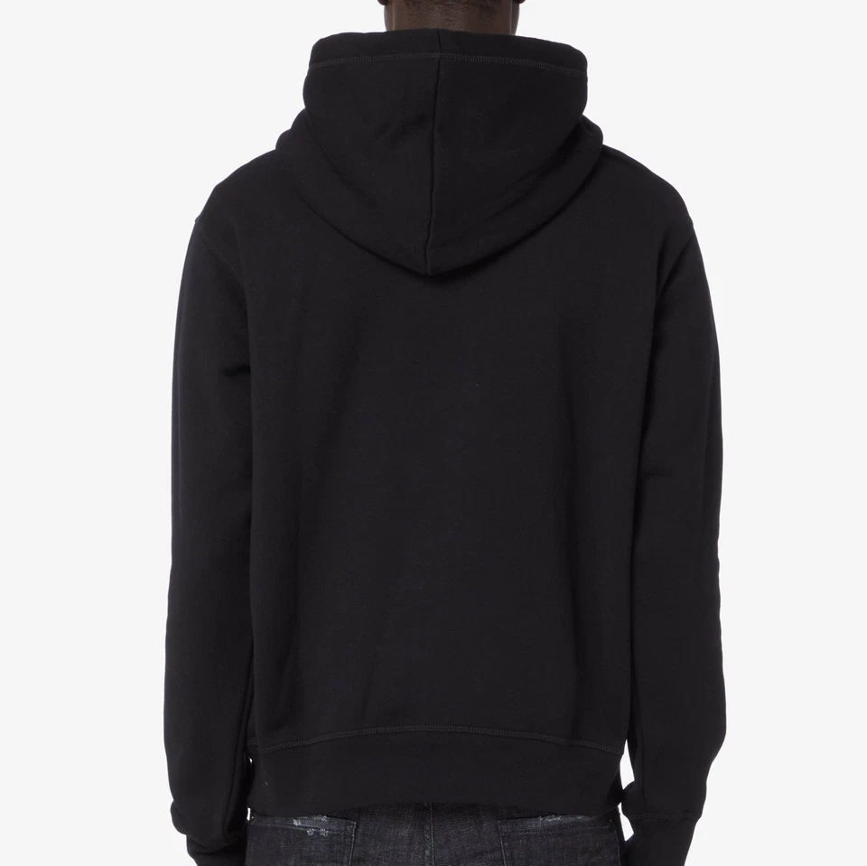 Felpa Dsquared dalla Taglia XS alla Taglia XXL colore Nero logo Giallo - Imagen 4 de 4