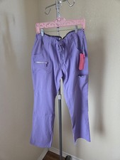 Koi Lite Scrub Pants size medium lavender Slim Fit scrubs MORE LISTED