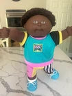 Cabbage Patch Kids Poseable Doll First Edition African American Weebok Shoes BC