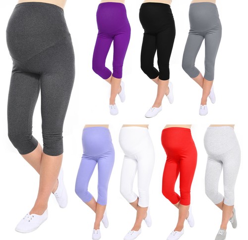 3/4 Maternity Leggings For Pregnant 